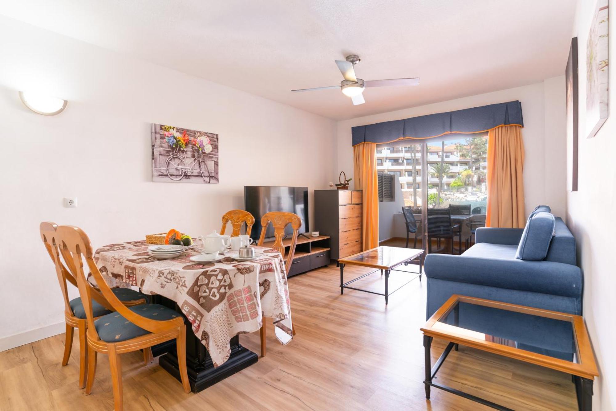 Apartment Oceanfront 2 Bedrooms In Tenerife South *