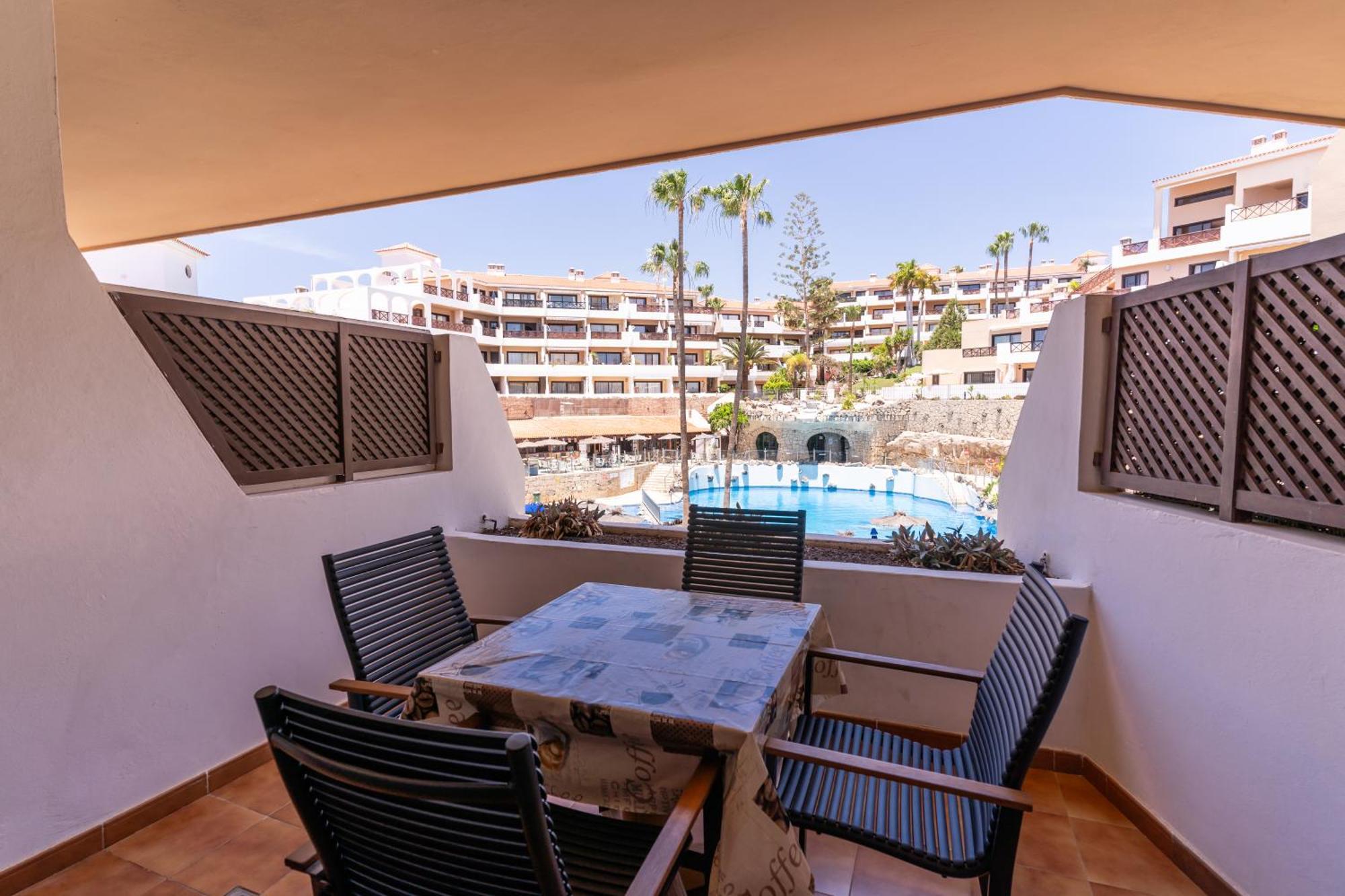 Oceanfront 2 Bedrooms In Tenerife South Apartment